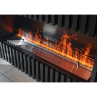 Электроочаг Schones Feuer 3D FireLine 1500 Pro RGB (с панелью стального цвета)