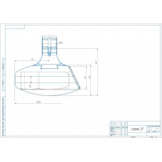 Подвесной камин LOFT - 31 с поворотной топкой