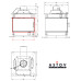 Каминная топка АСТОВ П4С 800