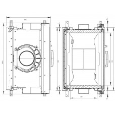 Каминная топка Austroflamm 75x51 SII 2.0