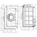 Каминная топка Austroflamm 89x49x57 S 2.0 Right